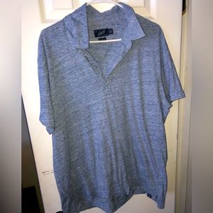 Blue Collard Shirt